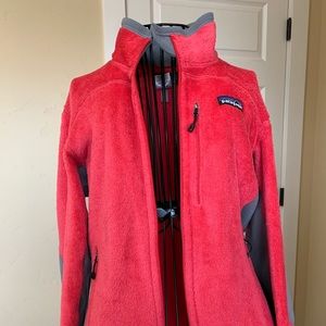 💫Patagonia fleece - Red/Orange color!🏔💗